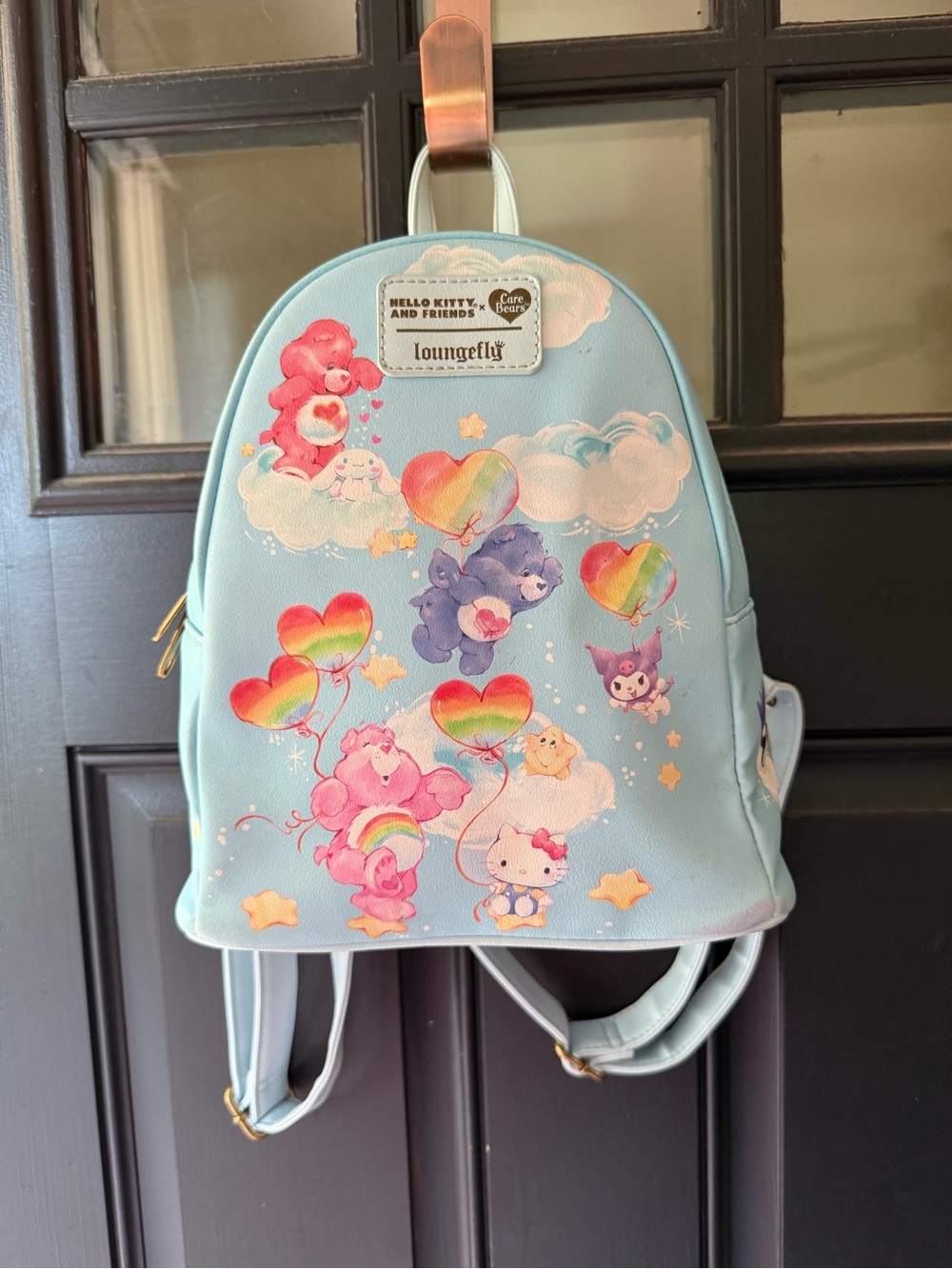 Loungefly Hello Kitty x Care Bears Mini Backpack
